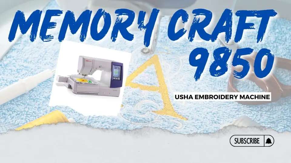 Usha Embroidery Machine MC 9850