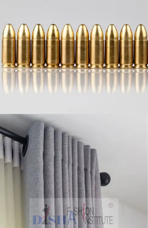Cartridge Pleats in Curtains
