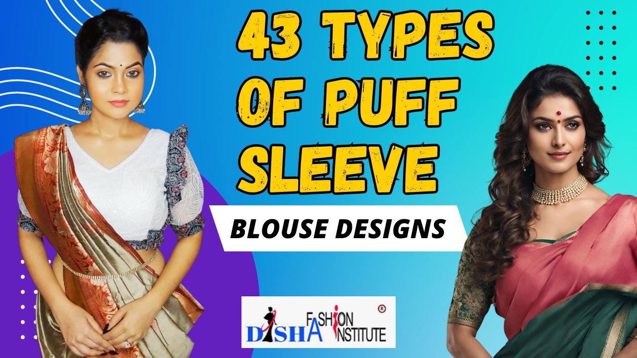 Latest Puff Sleeve Blouse Designs - [DISHA] The Best Tailoring School