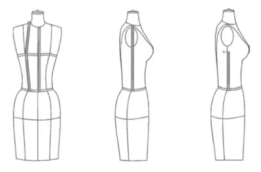 Dress Form Side View