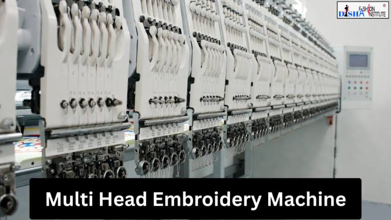 multi head embroidery machine​