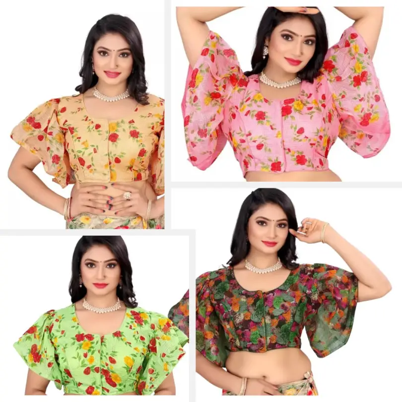 Butterfly Sleeve Blouse