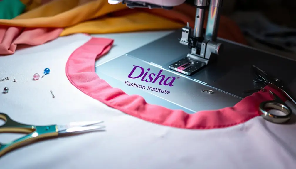 Facing on the Neckline