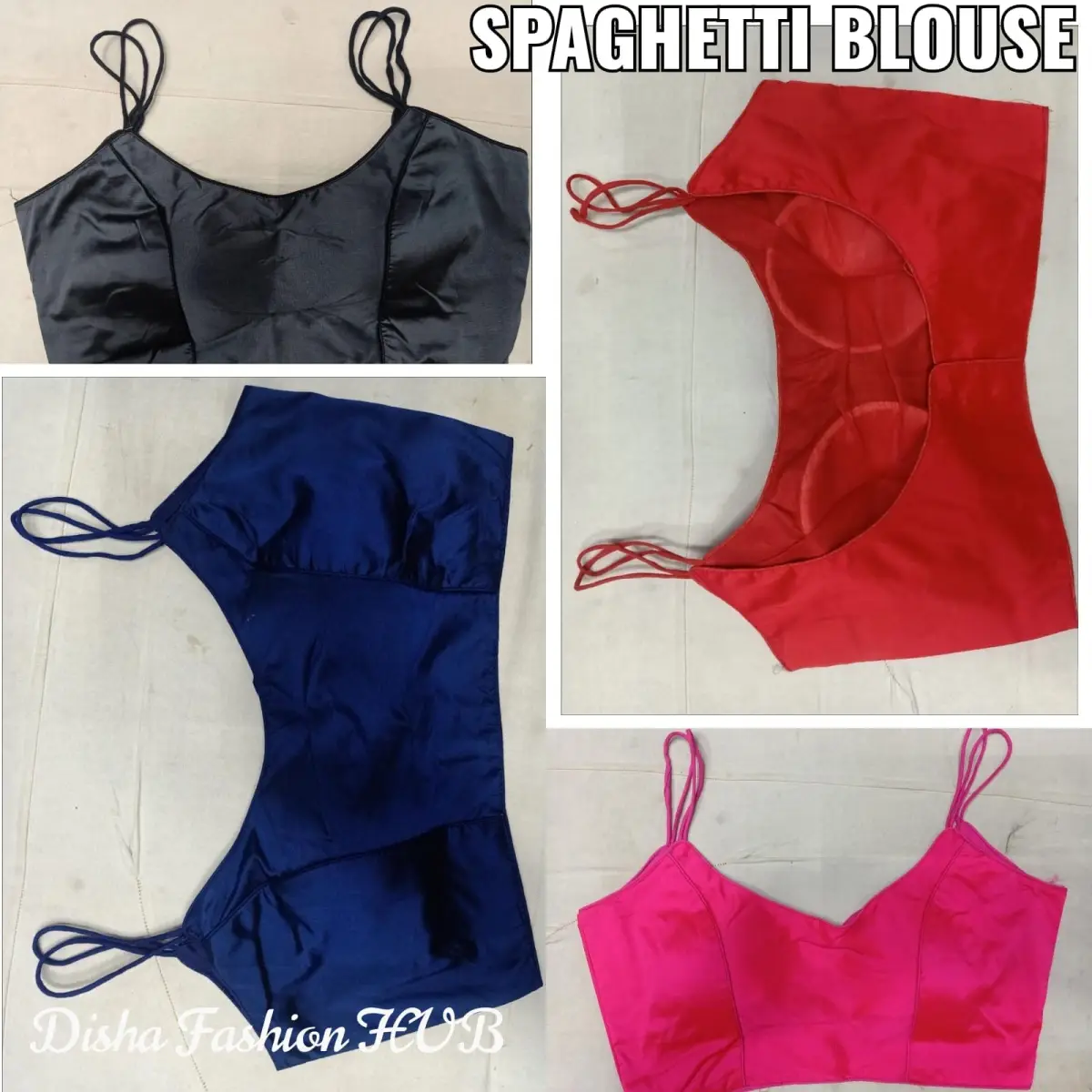 Noodle Strap or Spaghetti Strap Blouse