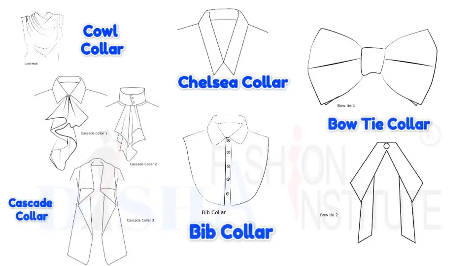 Cowl Chelsea Cascade Bib Bow and Tie Collar Cowl Chelsea Cascade Bib Bow and Tie Collar