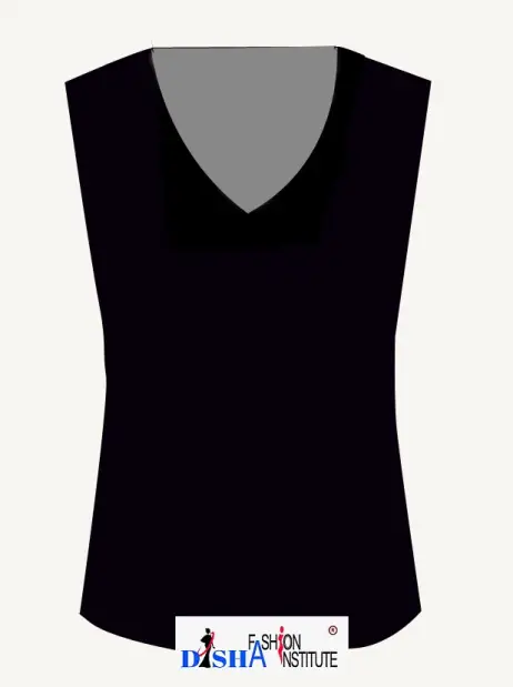 Curved V Shape Neck Design