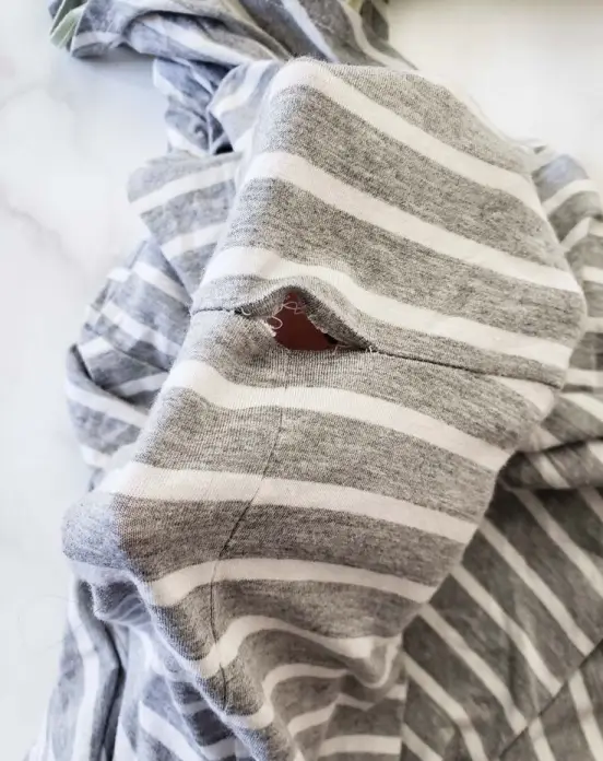 Fabric holes or tears