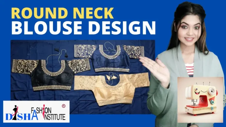 round neck blouse design​