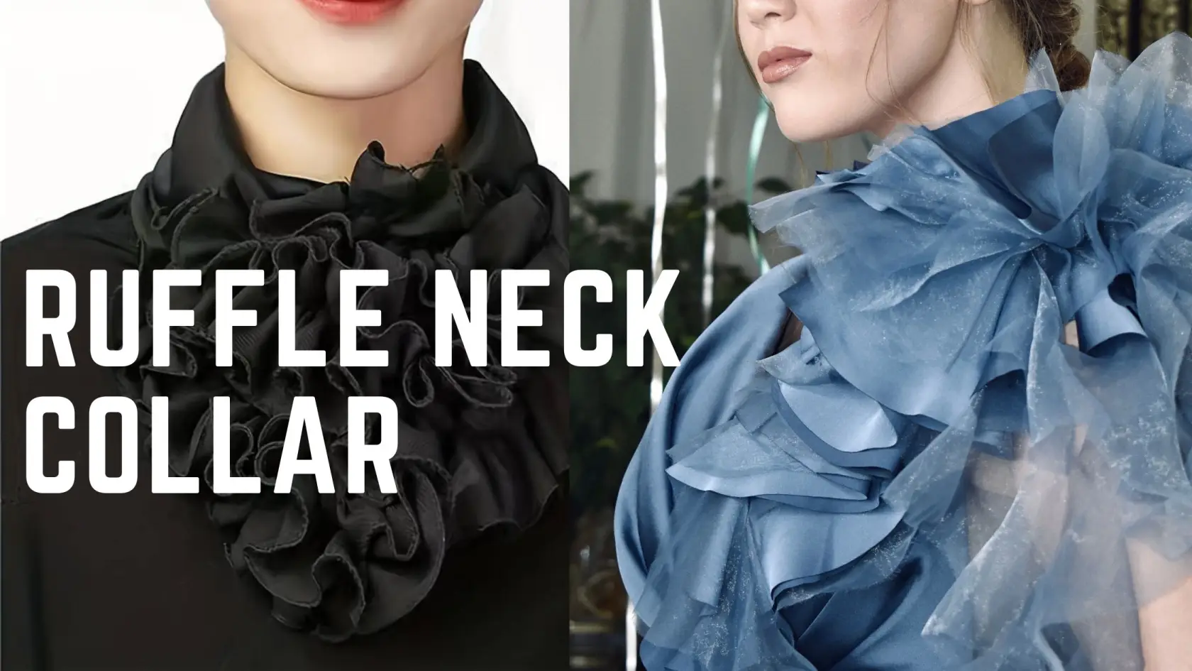 Ruffle Neck Collar