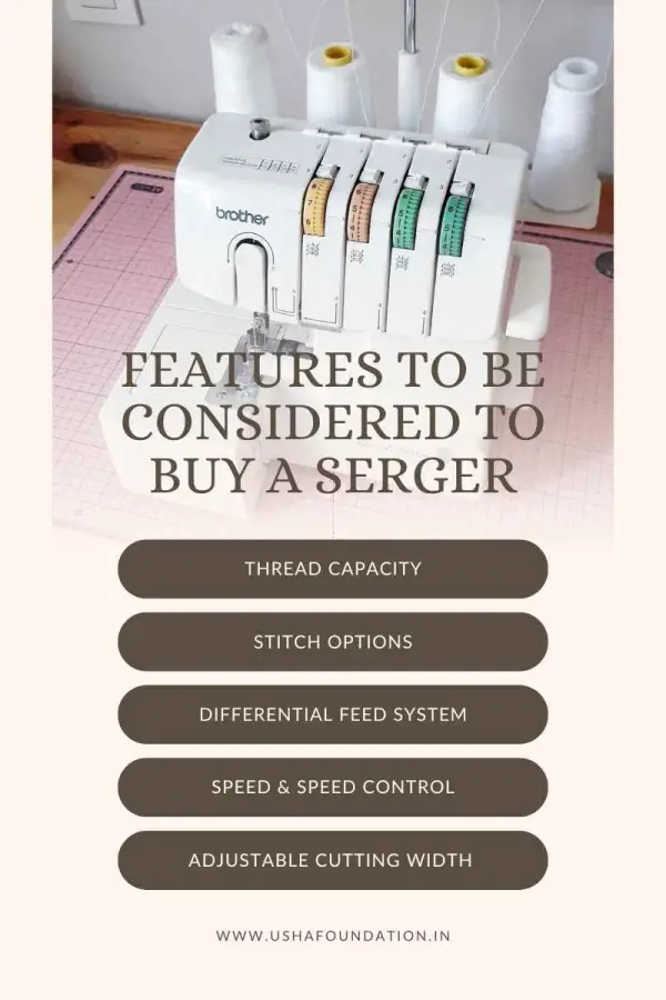 Serger Features