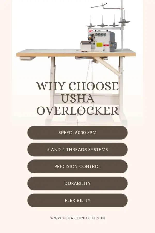 Why Choose Usha Overlocker