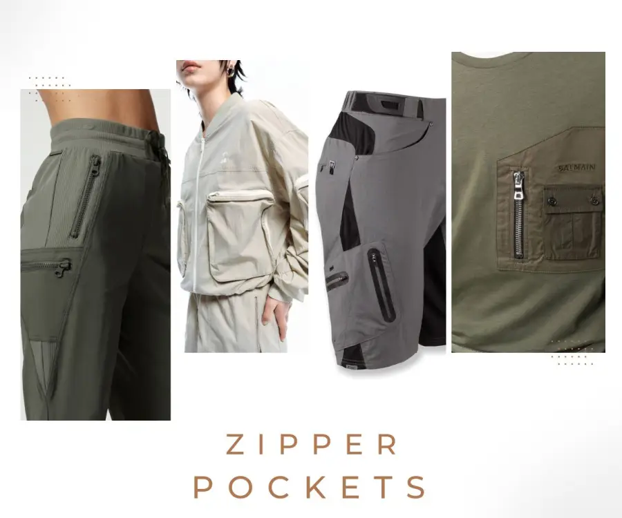 Zipper Pockets
