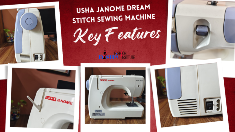 Key Features of Usha Janome Stitch Magic Sewing Machine