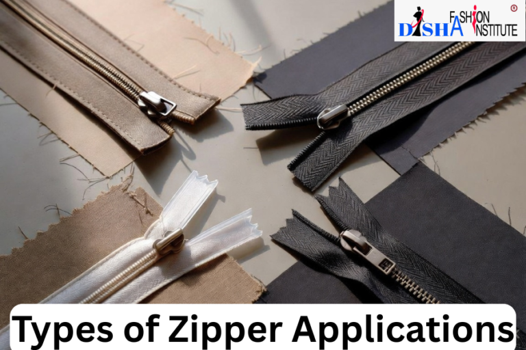 types of zipper applications