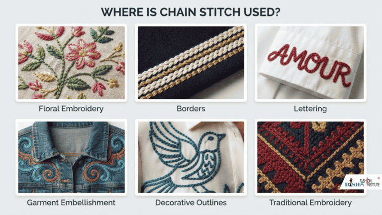 Where Is Chain Stitch Used